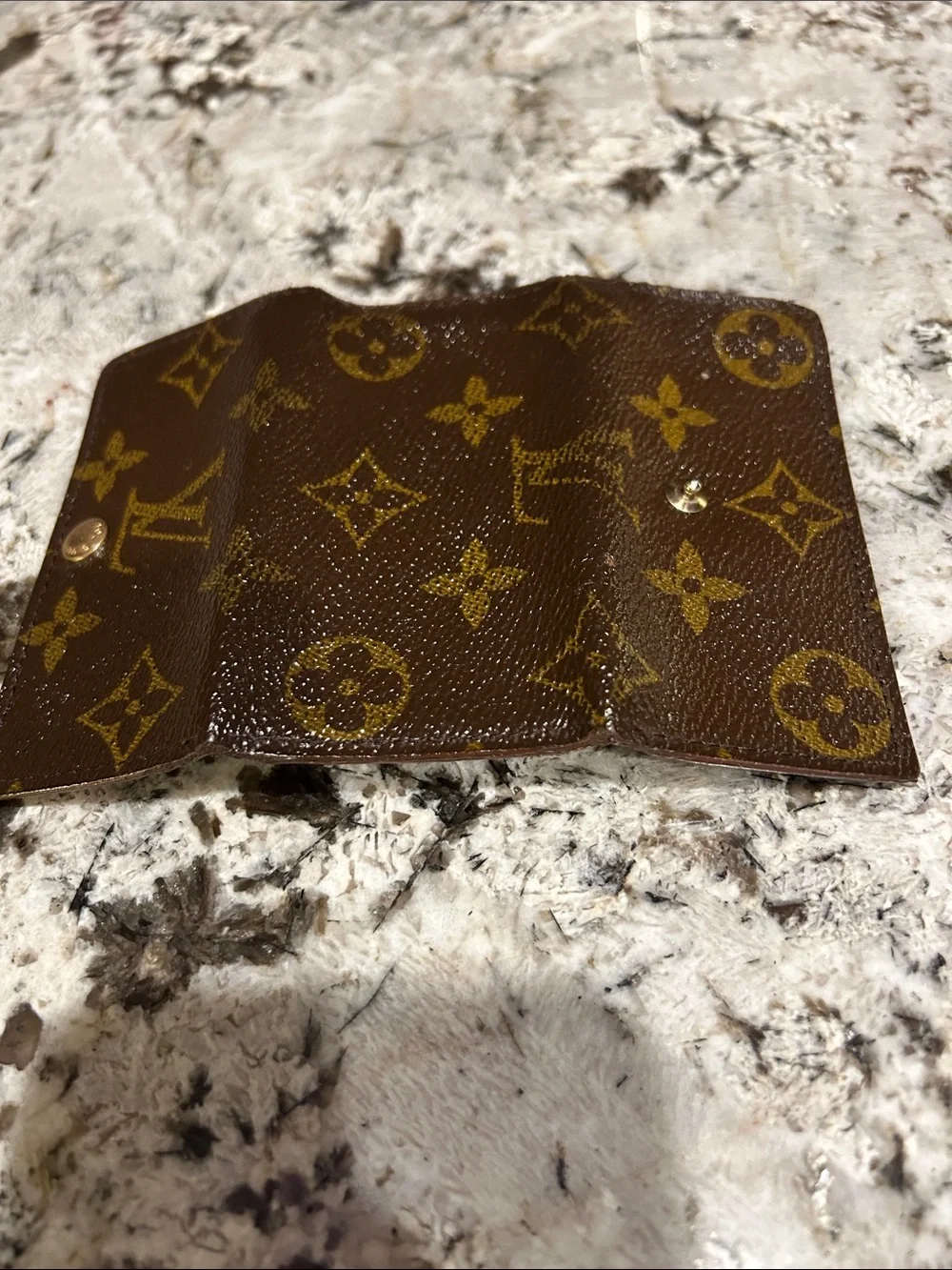 Louis Vuitton Tan Leather Key Holder with Gold Hardware